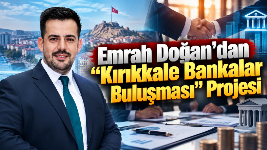 Emrah Doğan’dan Kırıkkale Bankalar Buluşması projesi