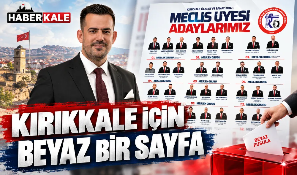 Emrah Doğan ve Beyaz Liste’den Kırıkkale için beyaz bir sayfa mesajı