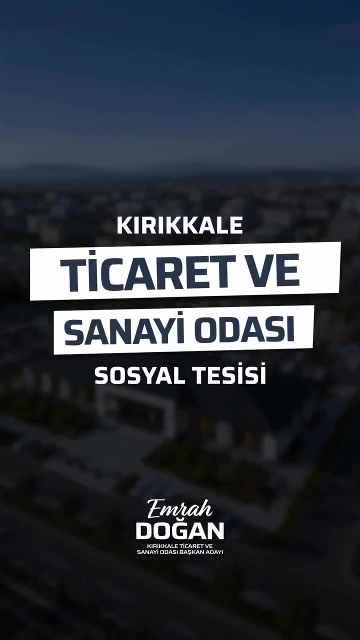 Sosyal Tesis Projesi tanıtım videosu