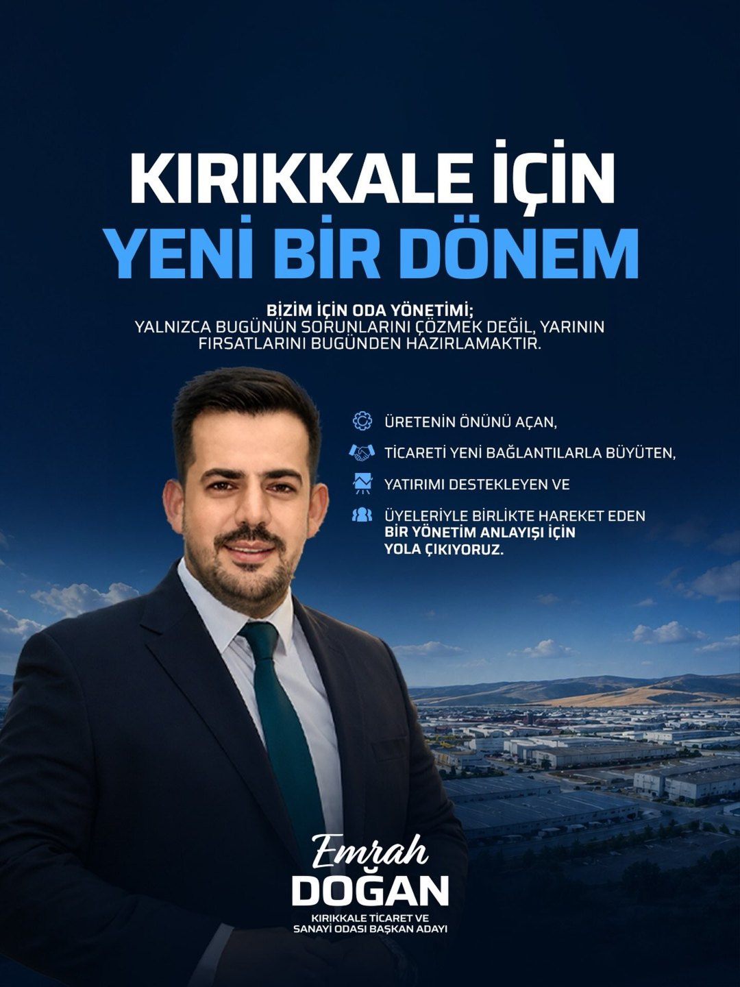 Kırıkkale için yeni bir dönem — Emrah Doğan